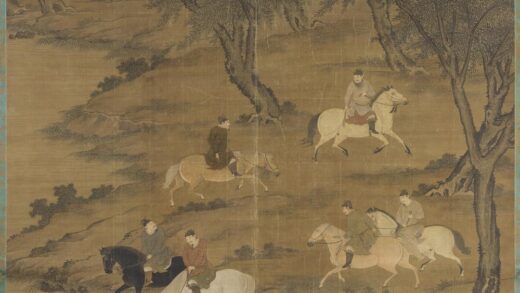 元人射猎图轴.jpg