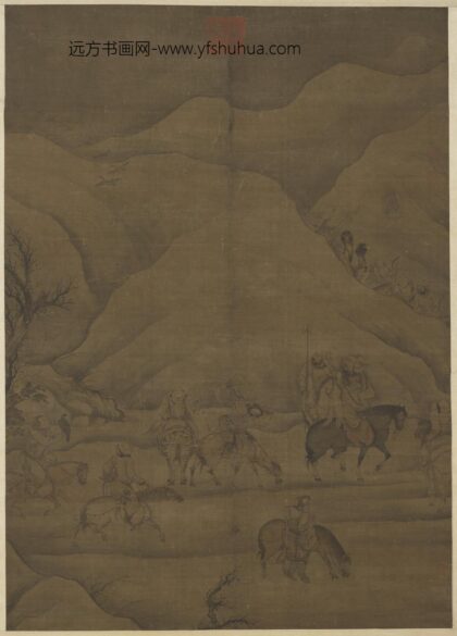 元人射雁图轴.jpg