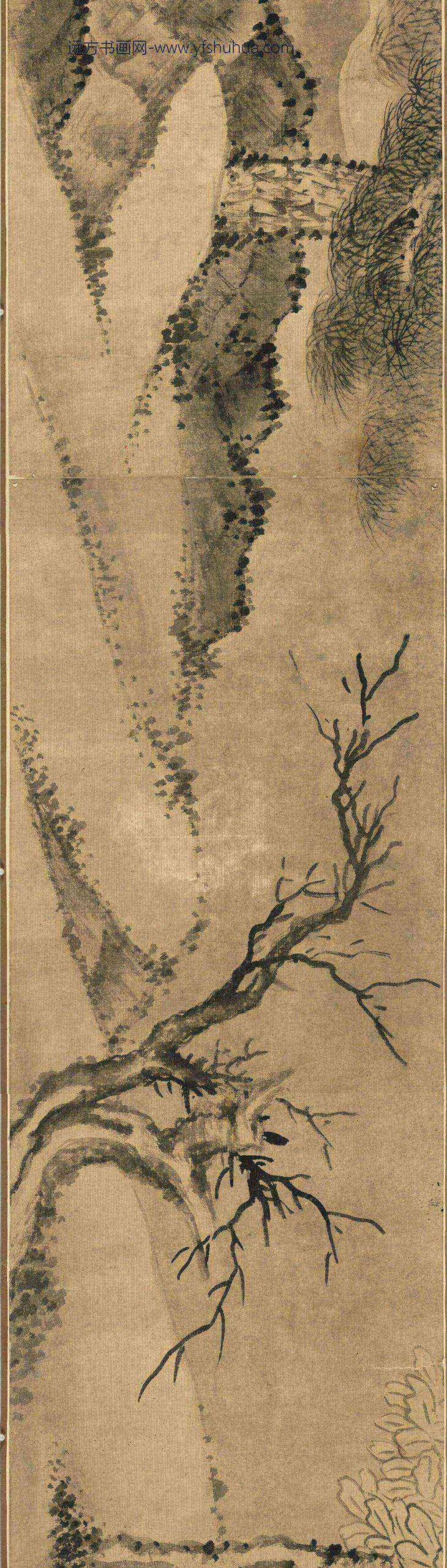 元人松壑鸣泉图卷元人松壑鸣泉图卷_
