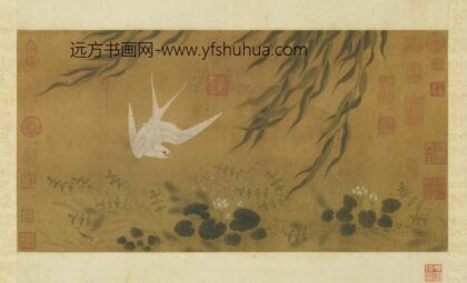 元人柳塘白燕图轴.jpg