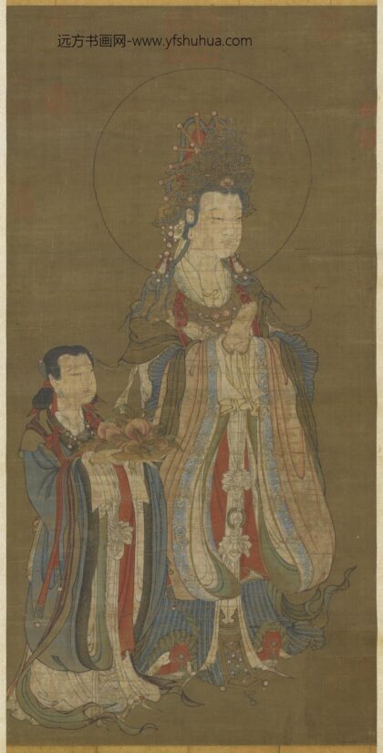 元人献寿图轴.jpg