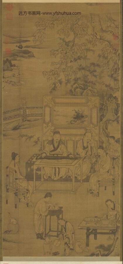 元人画听琴图轴.jpg