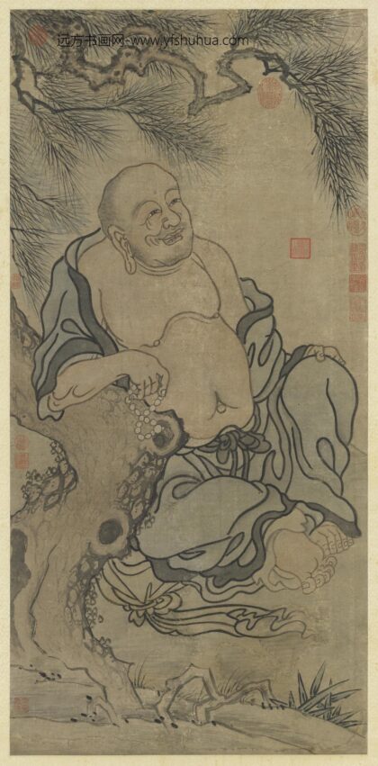 元人画应真像（一）轴.jpg