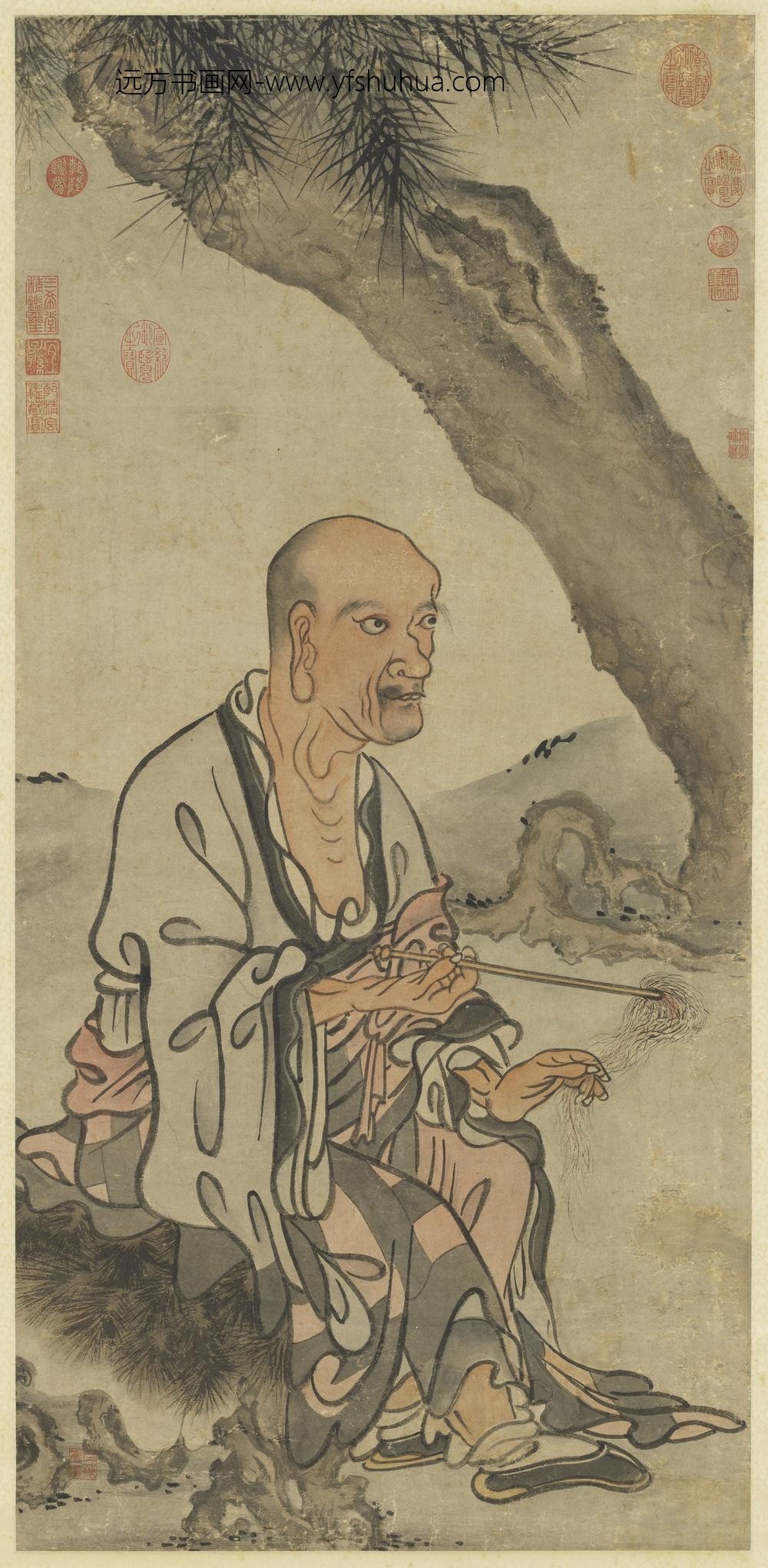元人画应真像（三）轴