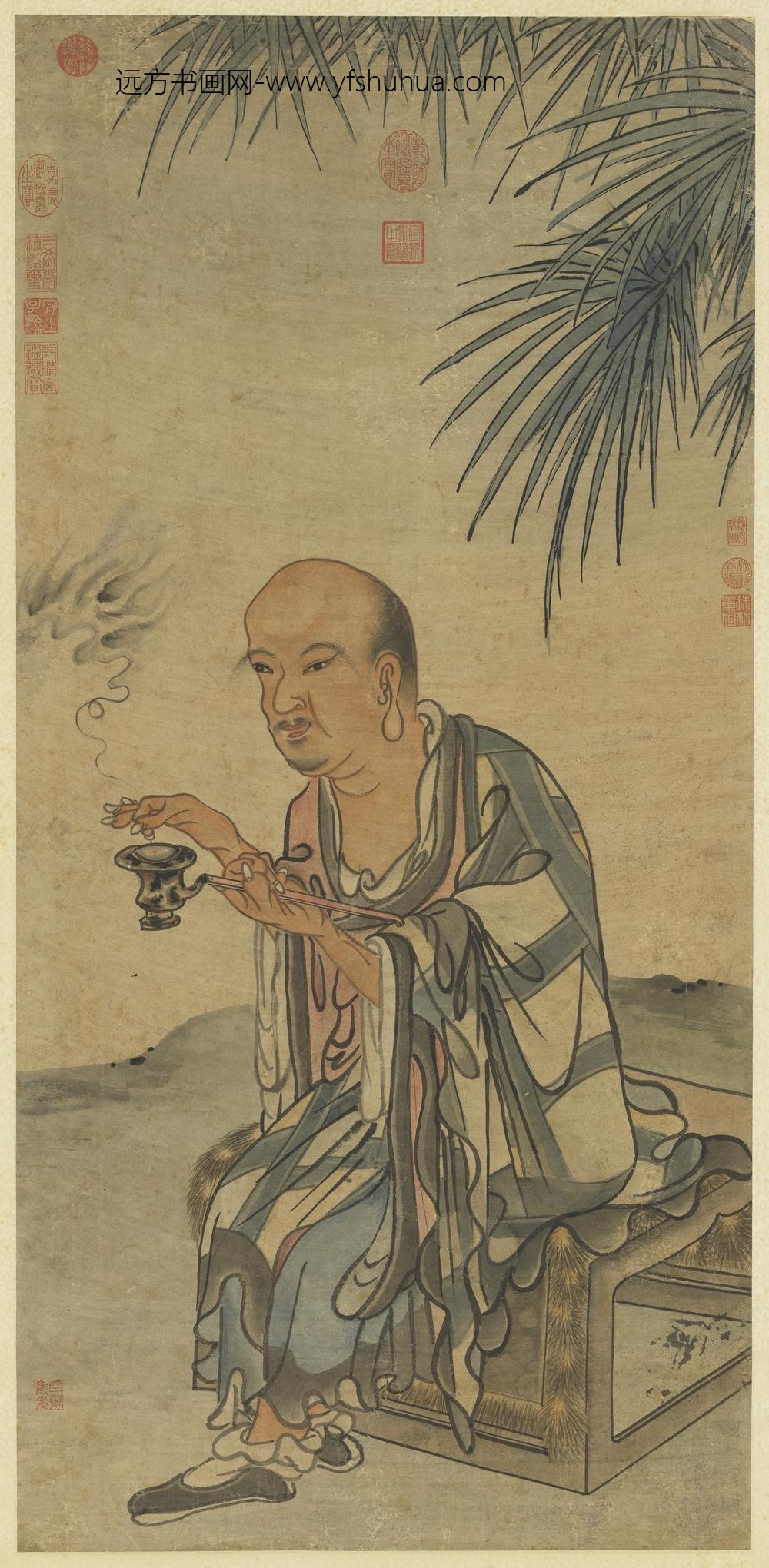 元人画应真像（二）轴