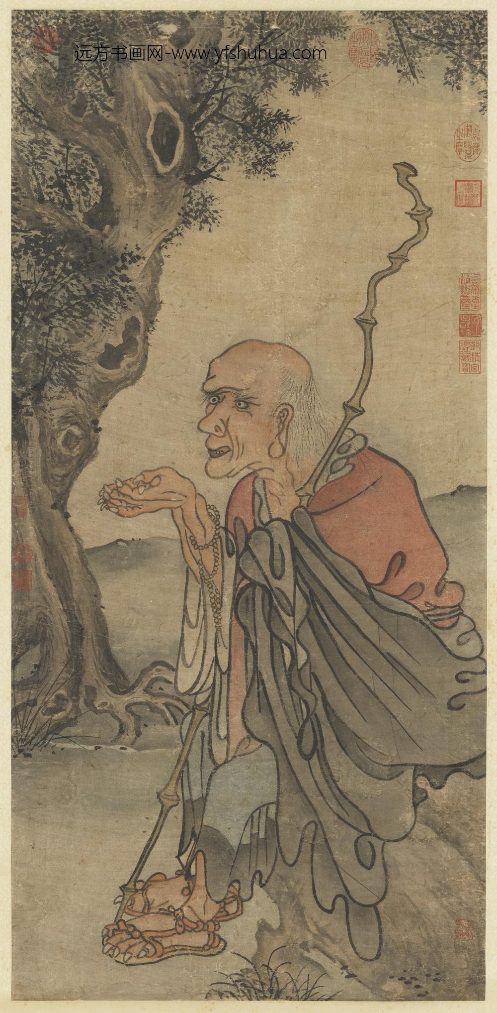 元人画应真像（六）轴