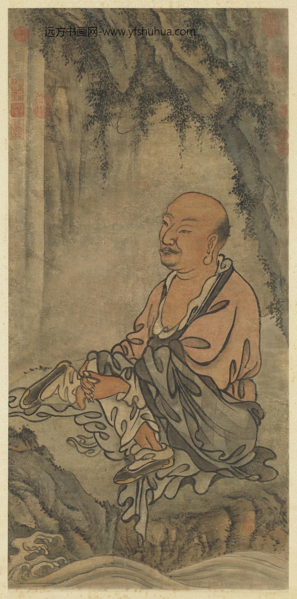 元人画应真像（四）轴