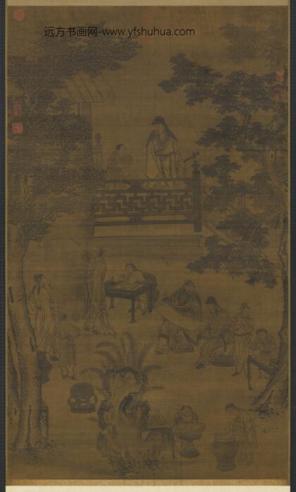 元人画秋庭书壁轴.jpg