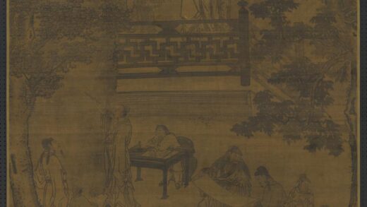 元人画秋庭书壁轴.jpg