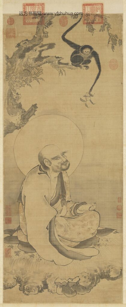 元人画第三拔纳拔西尊者轴.jpg