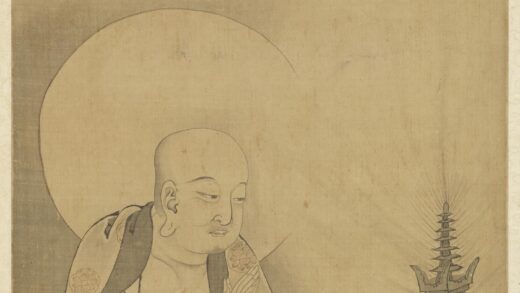 元人画第二阿资达尊者轴.jpg