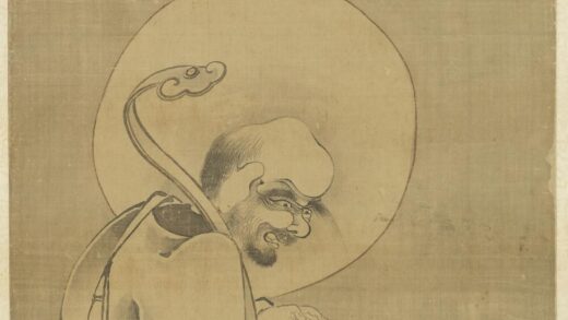元人画第十六阿必达尊者轴.jpg