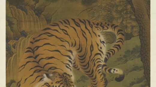 元人画虎轴.jpg