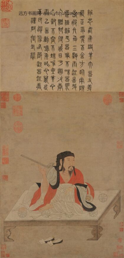 元人画诸葛亮像轴.jpg