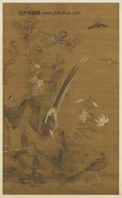 元人花鸟轴.jpg
