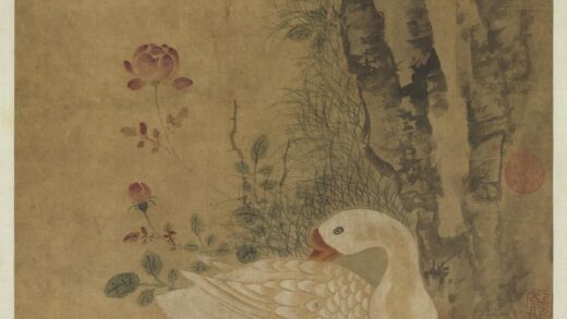 元人花鹅小景轴.jpg