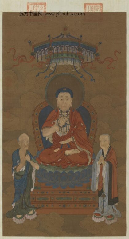 元人说经图轴.jpg