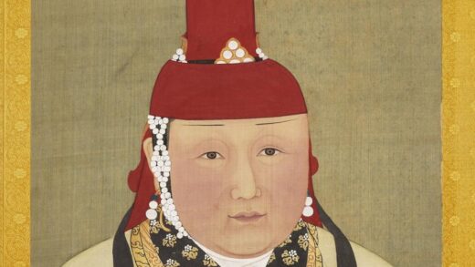 元代后半身像册 元帝后纳罕.jpg