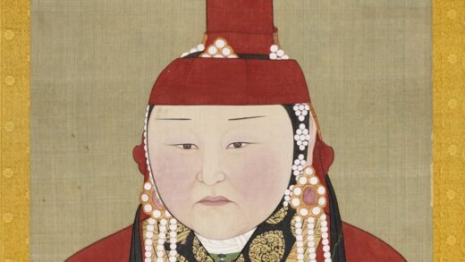 元代后半身像册 元明宗后.jpg