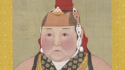 元代后半身像册 元顺宗后.jpg