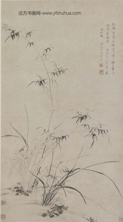 兰竹水仙轴（1开）.jpg