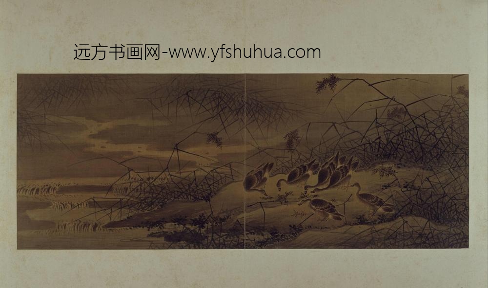 古琴曲秋鸿图谱册-