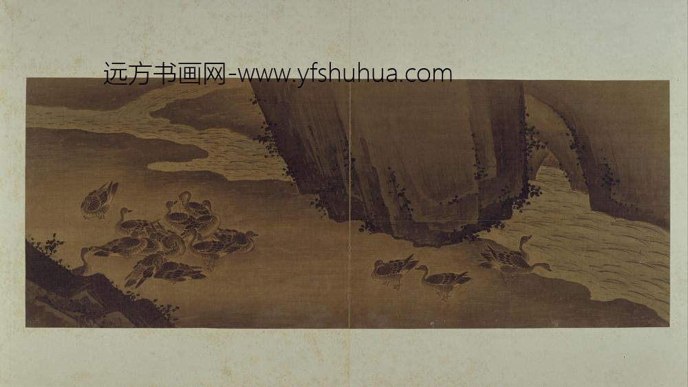 古琴曲秋鸿图谱册-