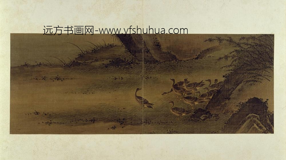古琴曲秋鸿图谱册-