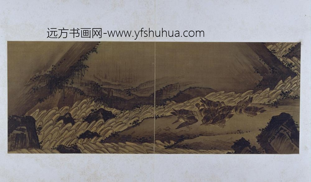 古琴曲秋鸿图谱册-