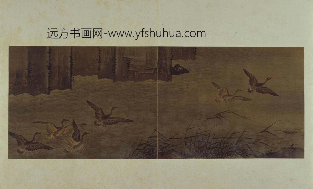古琴曲秋鸿图谱册-