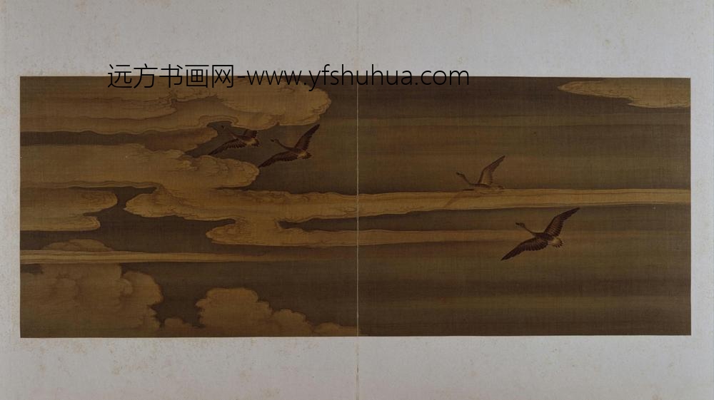 古琴曲秋鸿图谱册-