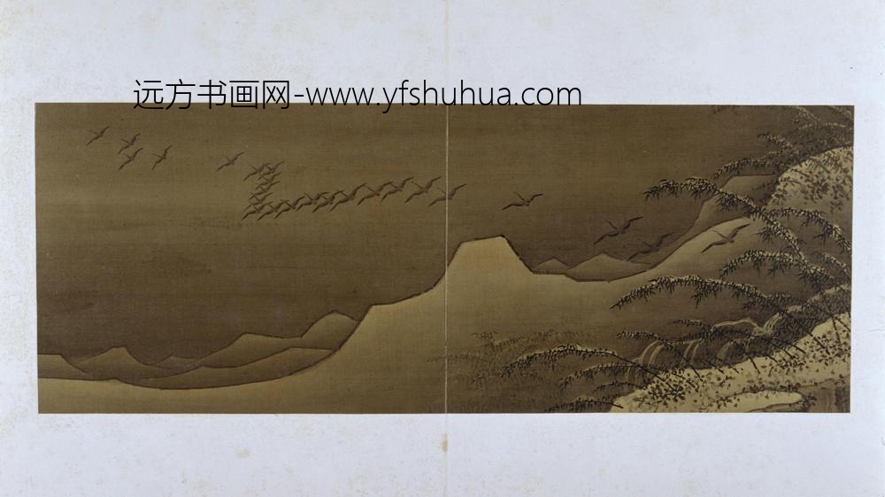 古琴曲秋鸿图谱册-