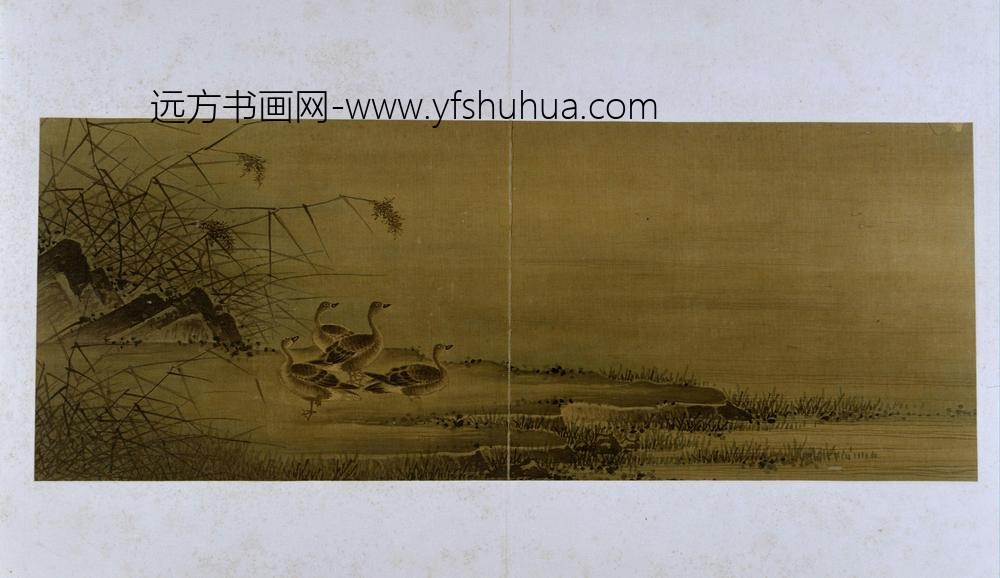 古琴曲秋鸿图谱册-