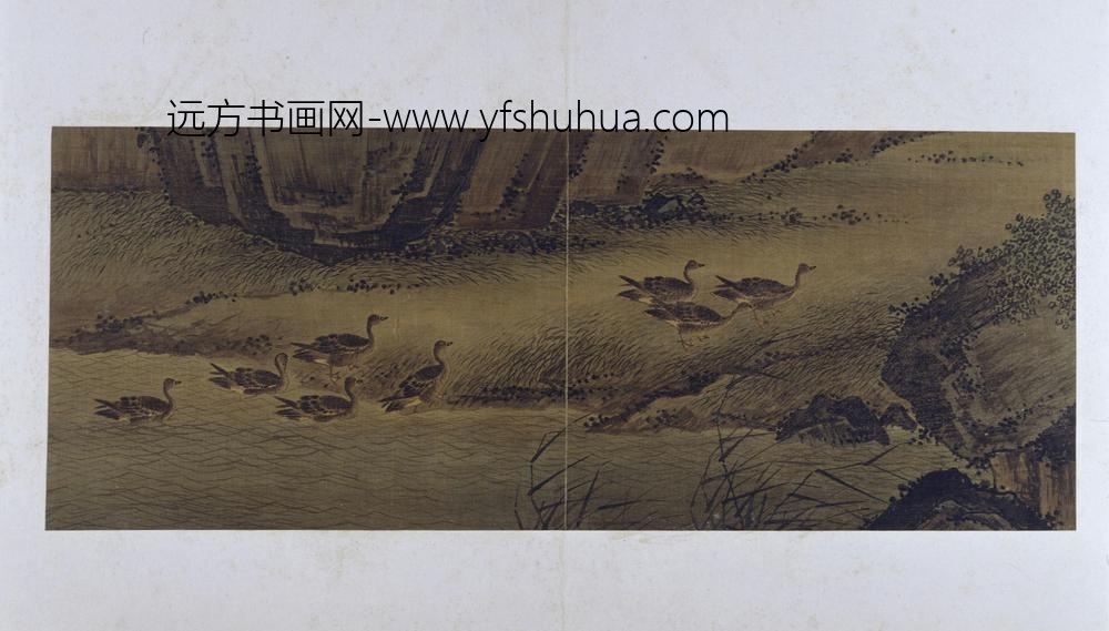 古琴曲秋鸿图谱册-