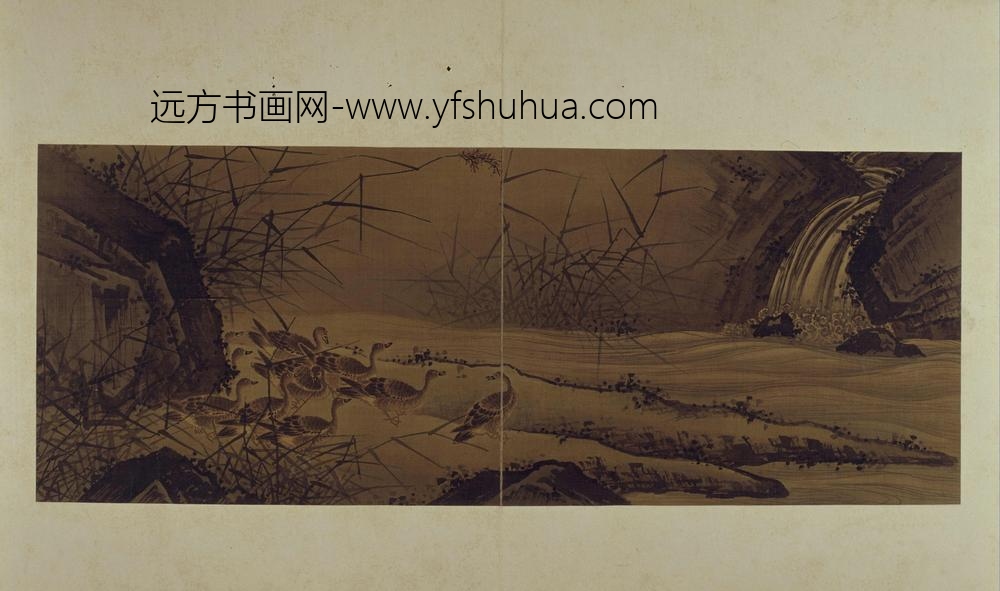 古琴曲秋鸿图谱册-