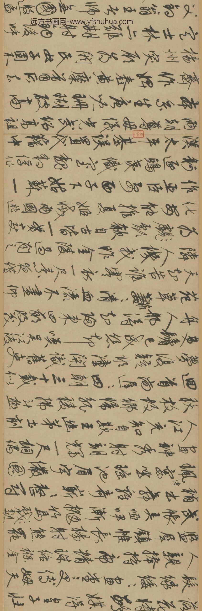 周朗杜秋图卷_
