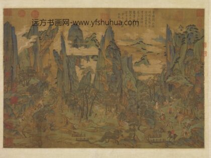 唐人明皇幸蜀图轴.jpg