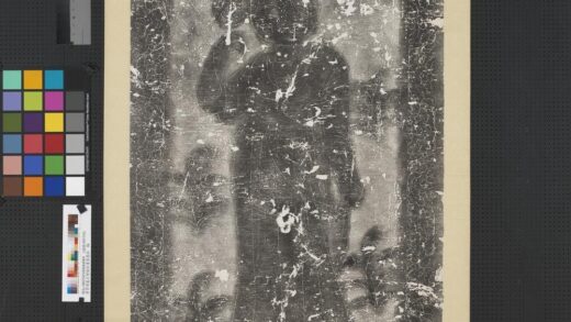 唐韦顼墓石壁线刻画像墨拓轴.jpg