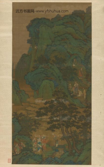 商山四皓图轴.jpg