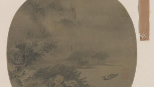 宋 名笔集胜册 宋人风雨归舟页.jpg
