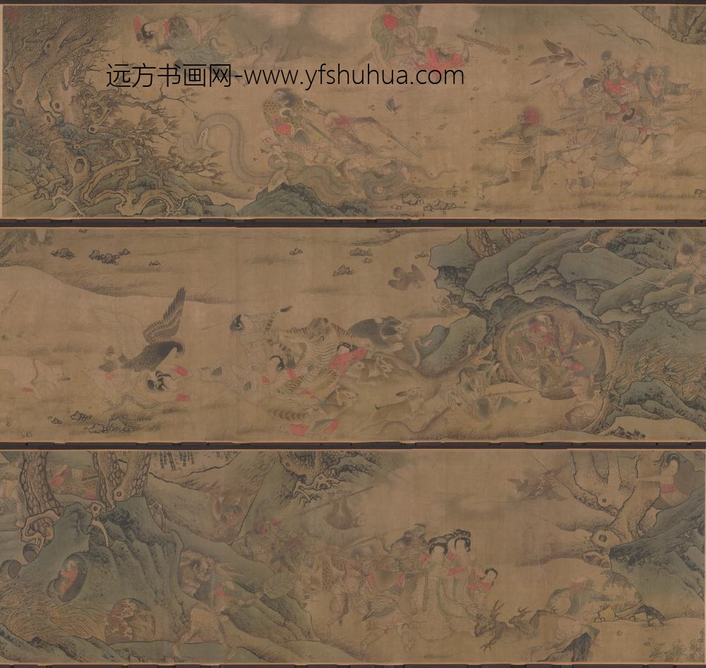 宋-宋人搜山图卷