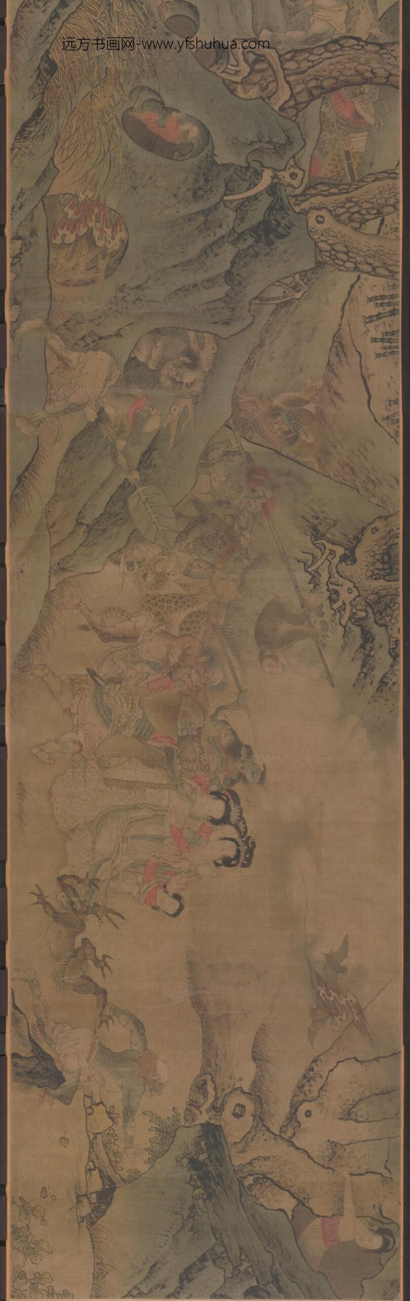 宋-宋人搜山图卷_