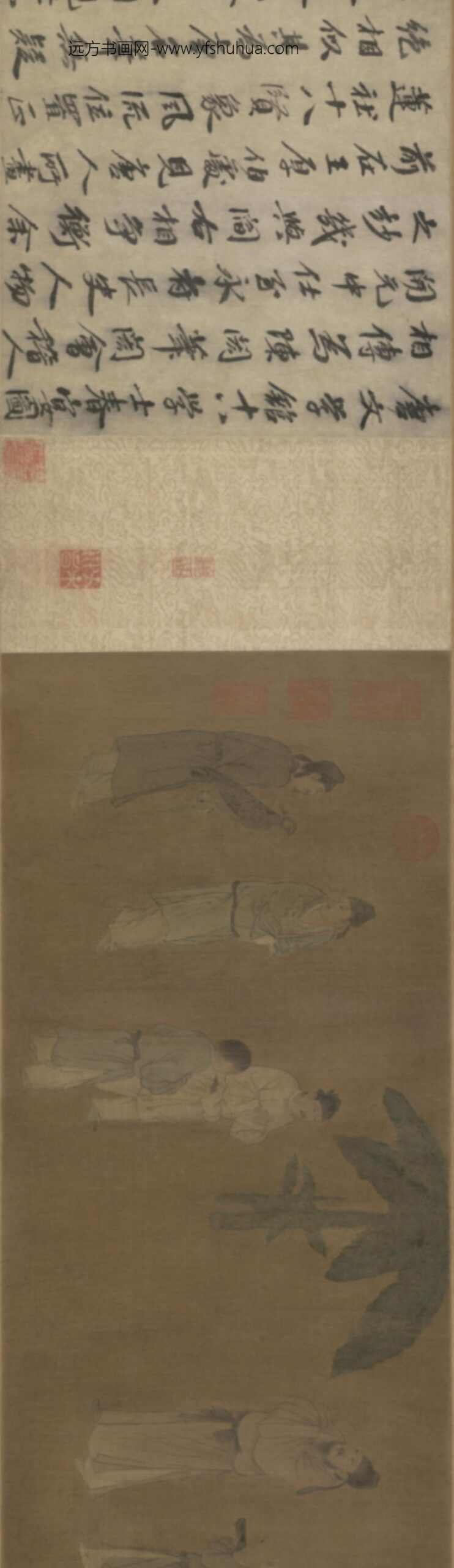 宋-宋人春宴图卷_