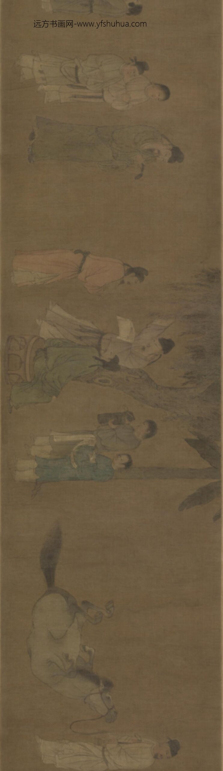 宋-宋人春宴图卷_
