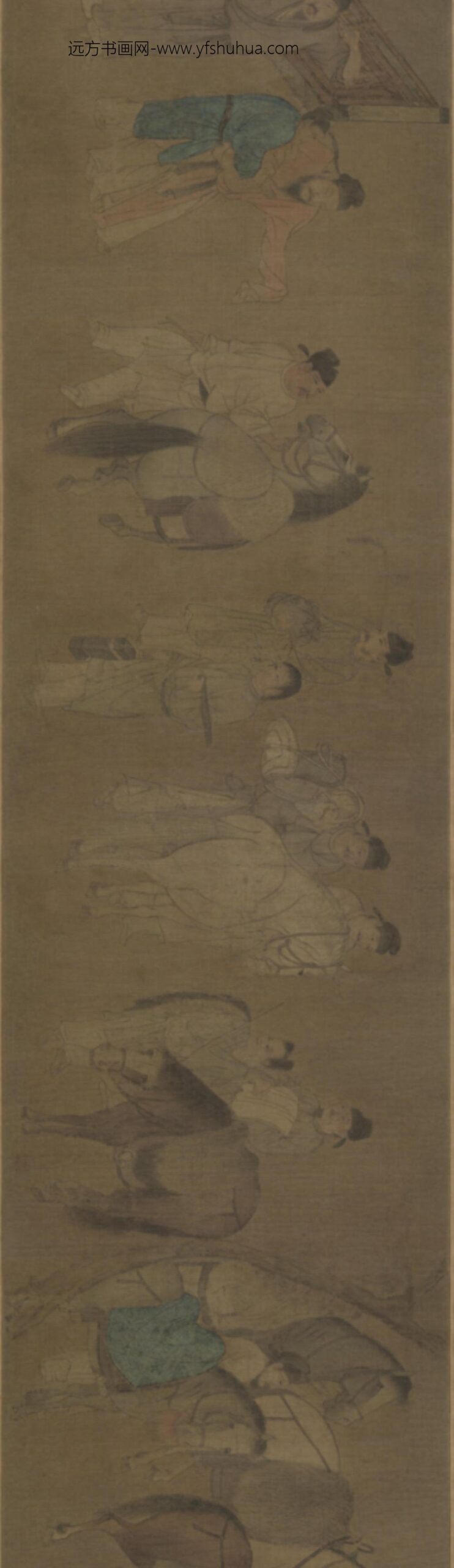 宋-宋人春宴图卷_