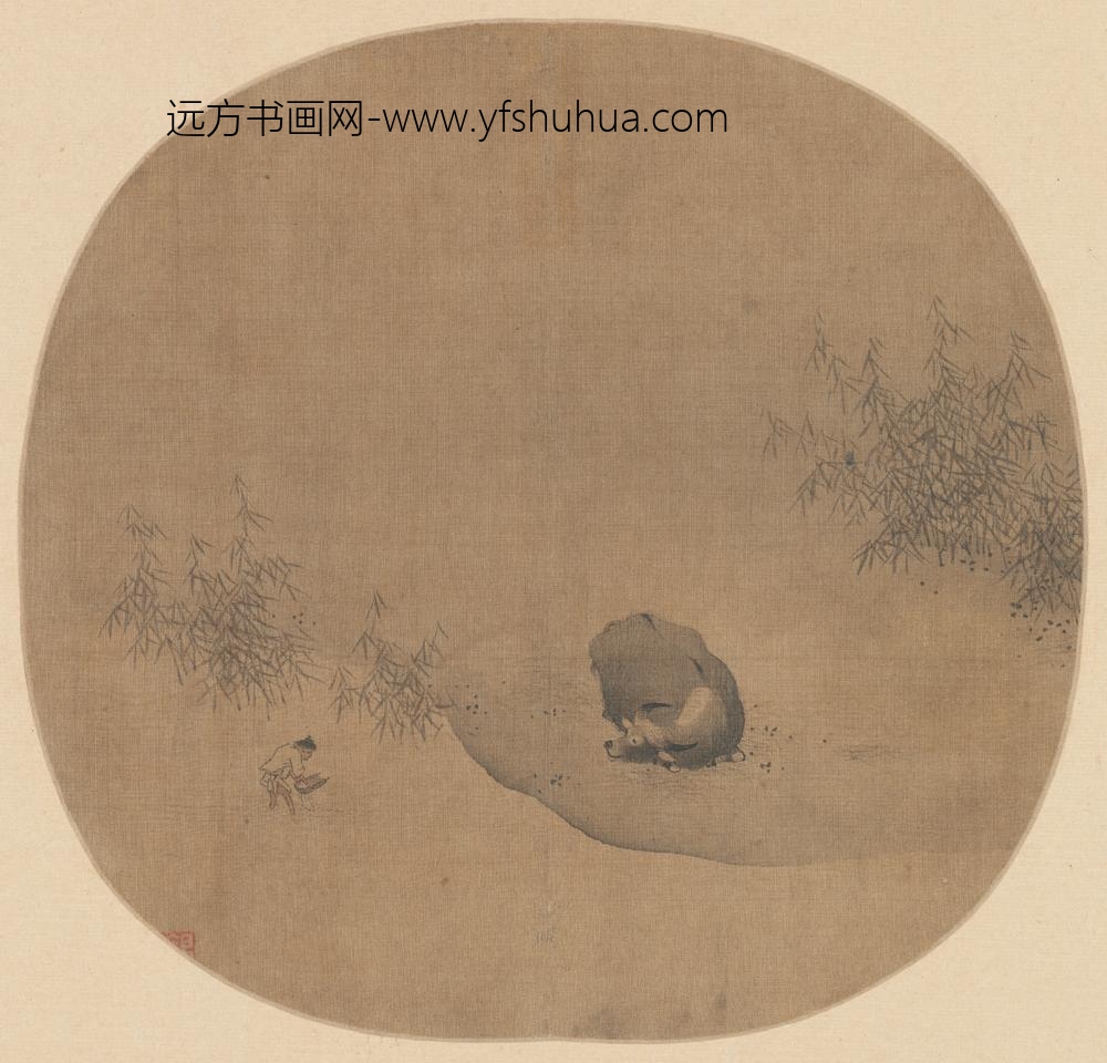 宋-宋人牧牛图单页