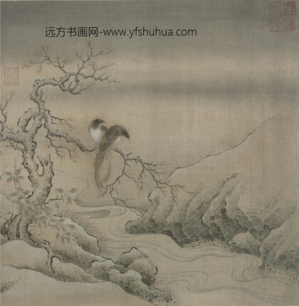 宋 宋人集绘册 宋人乌桕文禽页.jpg
