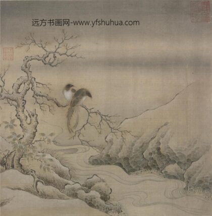 宋人乌桕文禽页.jpg