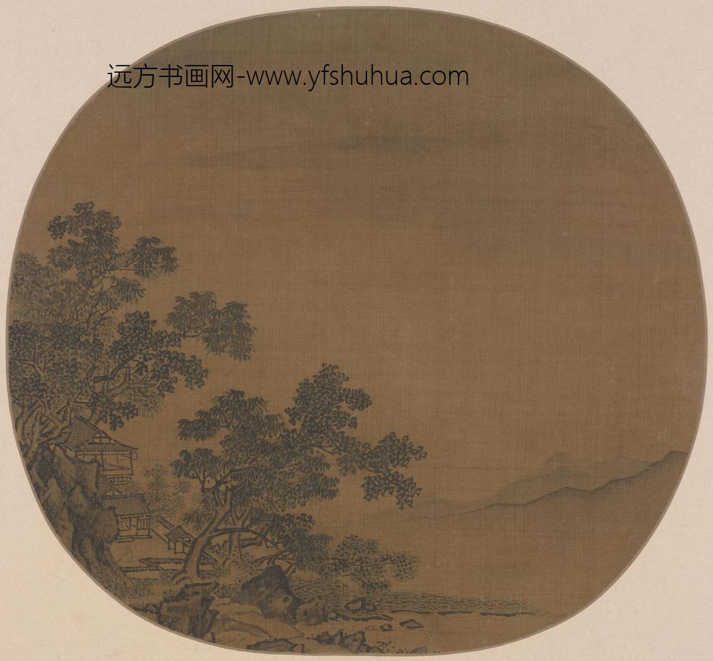 宋人山水册页