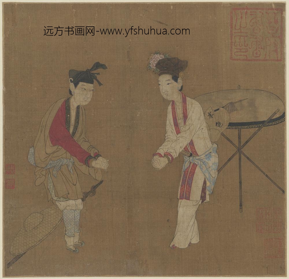 宋人杂剧册页